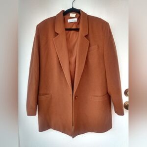 Saks Germany Vintage Wool Cashmere Fall Made Expressly For Saks Fifth Avenue